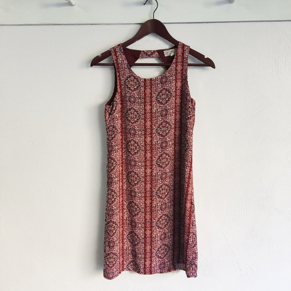 Pink Republic | Boho Style Marron Pink Dress